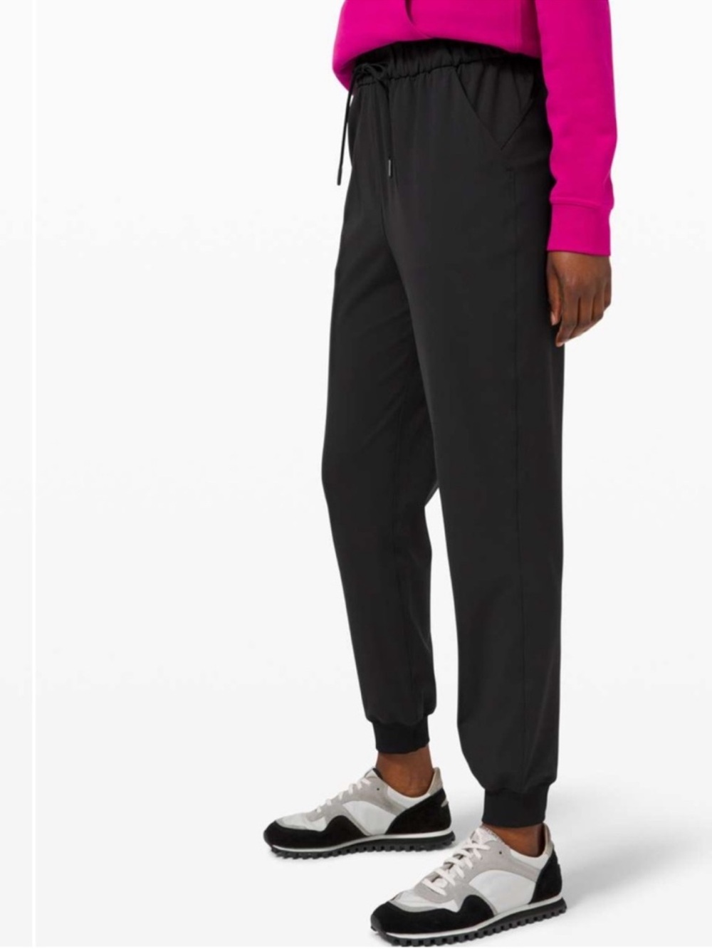 Lululemon Keep Moving Black Jogger Pants